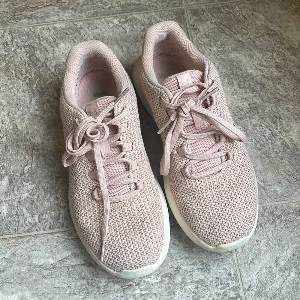 Baby Pink UnderArmor Sneakers